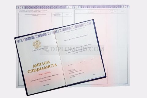 диплом МГУ им. Ломоносова